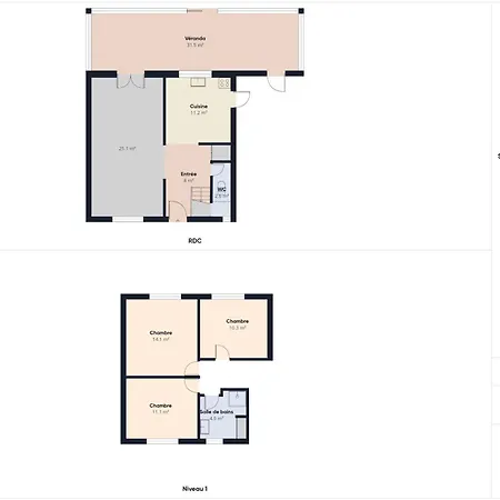 Ferienhaus Maison Familiale Pour 6, Barbecue Et Jardin *
